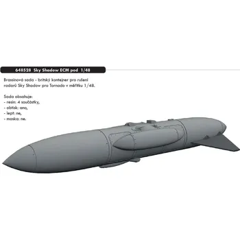 Plastikový model Eduard 1/48 Sky Shadow ECM pod