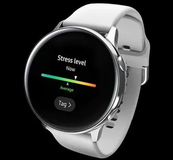 Měření stresu na Samsung Galaxy Watch Active
