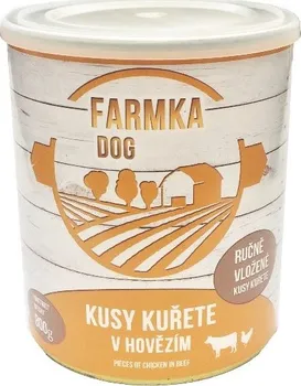 Krmivo pro psa Sokol Falco Farmka Dog s kuřetem 800 g