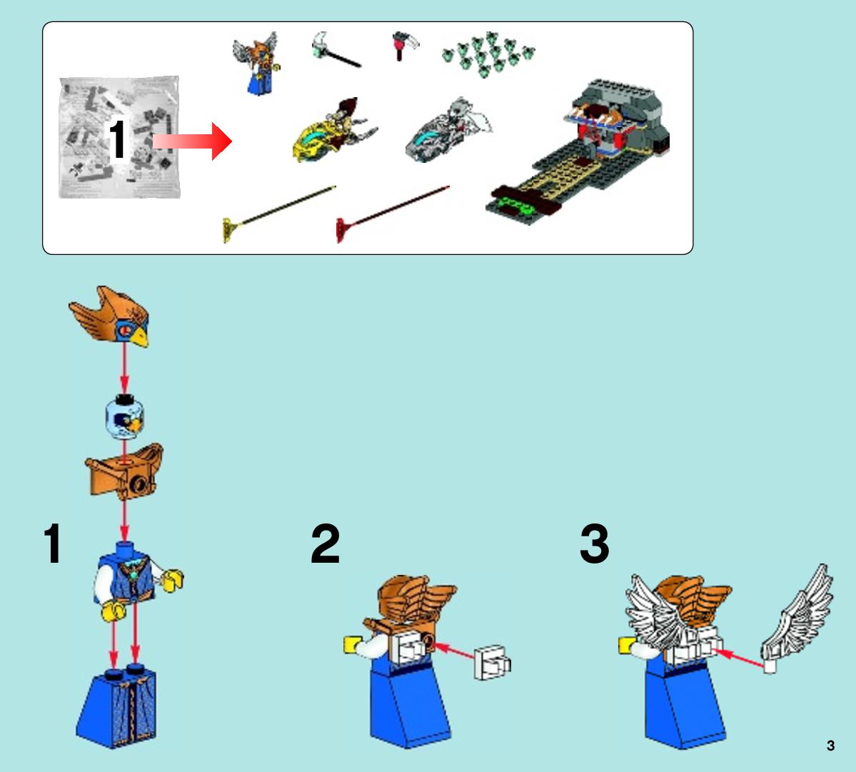 Navod Na Stavbu 1 Lego Chima Orli Hrad Zbozi Cz