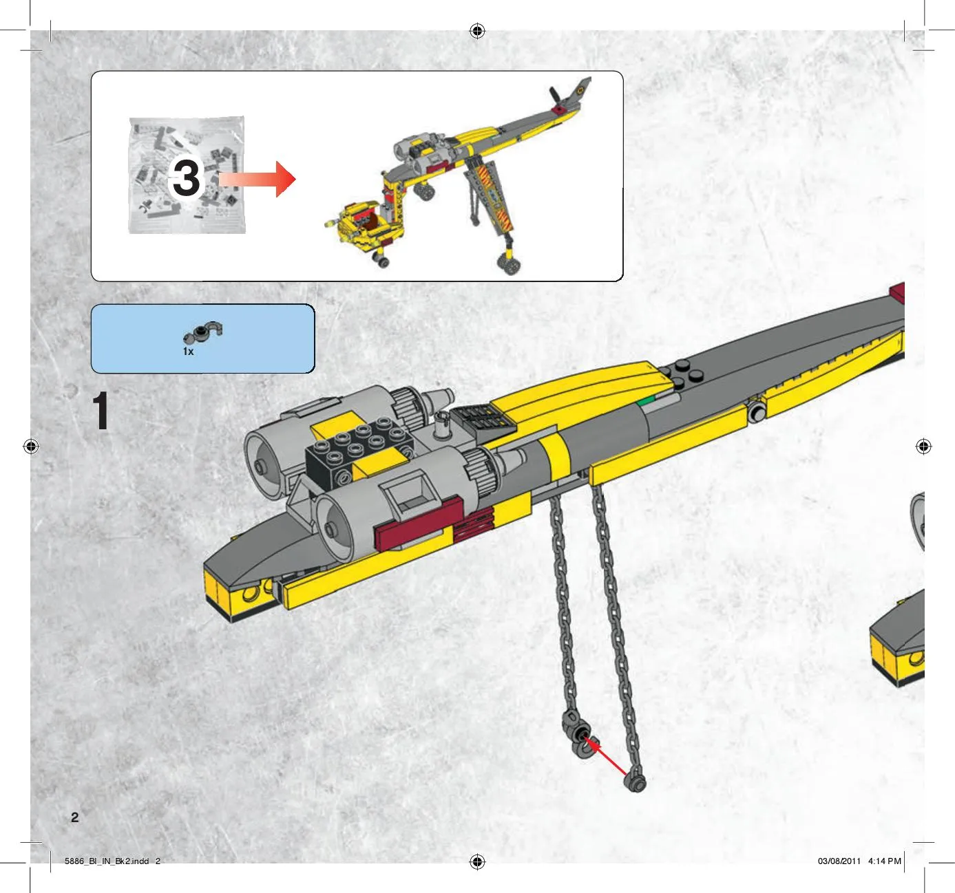 Lego discount 5886 instructions