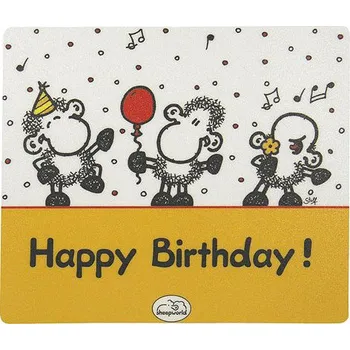 Sheepworld Podložka pod myš Happy Birthday Podložka pod myš Sheepworld Podložka pod myš Happy Birthday