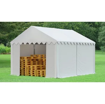 Zahradní stan Skladový stan 3x4m bílá EKONOMY