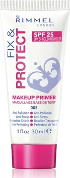 Podkladová báze na tvář Rimmel London Fix & Protect Makeup Primer SPF25 30 ml 005