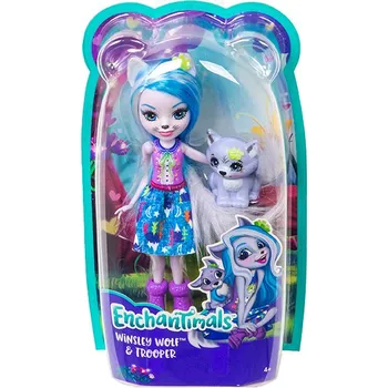 Panenka Mattel ENCHANTIMALS PANENKA A ZVÍŘÁTKO ASST