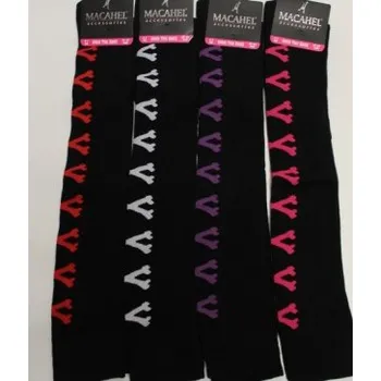 Dámské ponožky Nadkolenky s kostra, Velikost: UK- 4-7, EU ( 37-42 ), Barva Červená Gift3 1200