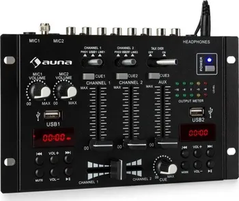 Mixážní pult Auna DJMM2_DJ22BT_MKII_BK