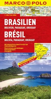 Brasilien, Bolivien, Paraguay, Uruguay 1:4 000 000 - Marco Polo [CS] (2010)
