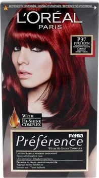 barva na vlasy Loreal Professionnel Préférence Féria Premium Fade-Defying Colour 174 ml P37 Pure Plum