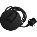 Závěs pro stínidla Rosette black Ø 14 cm L 2,1 m - UMAGE