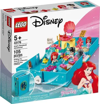 Stavebnice LEGO LEGO Disney Princezny 43176 Ariel a její pohádková kniha dobrodružství