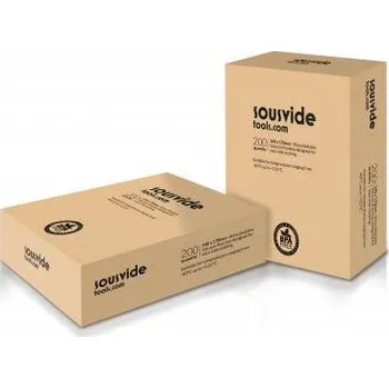 Sáček hladký 15x25cm pro sous-vide vaření, balení 200 ks Sleva 80Kč