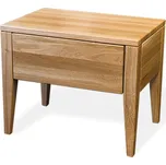 ImportWorld Noční stolek Kateřina, buk masiv v41 x š50 x h35 cm (Barva dřeva: Lausane)