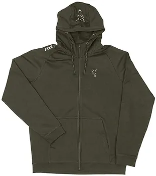 Rybářské oblečení Fox International Lightweight Hoodie Green/Silver