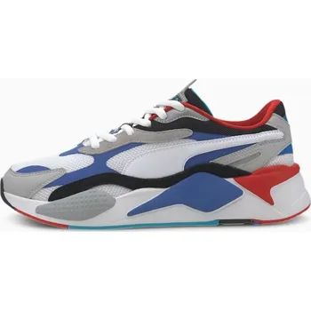 PUMA RS-X³ Puzzle White/Dazzling Red/Hi Rise Pánské tenisky PUMA RS-X³ Puzzle White/Dazzling Red/Hi Rise