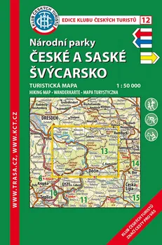 Turistická mapa Národní parky: České a Saské Švýcarsko 1:50 000 - KČT (2019)