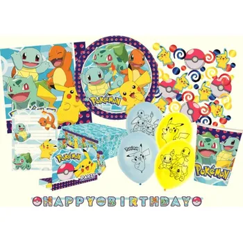 Party dekorace Bontonfilm Pokémon Party Set