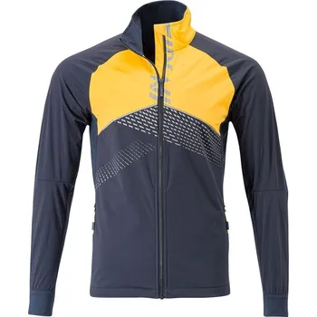 Pánská softshellová bunda Silvini Natisone MJ1500 Charcoal/Yellow L