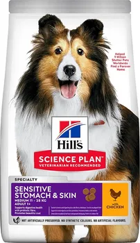Krmivo pro psa Hill's Canine Adult Medium Sensitive Stomach & Skin Chicken
