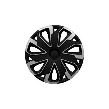 Poklice na kolo Poklice na kola 16" model Ultimo (barva stříbrná/černá) - 4 kusy SLEVA 10%