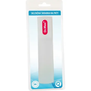 Péče o nohy Dr. Max Skleněná škrabka na paty 1 ks
