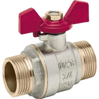 Vodovodní kohout TIEMME MISTRAL Kulový kohout MM 1" Motýlek, PN30 TM2372R2806