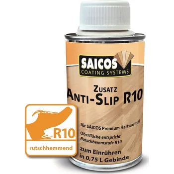 Olej na dřevo Saicos PŘÍSADA PROTISKLUZ R10 PRO TVRDÝ VOSKOVÝ OLEJ 3240 bezbarvý Velikost balení: pro balení 2,5L + dárek k objednávce nad 1000Kč