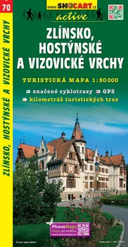 Turistická mapa: Zlínsko, Hostýnské a Vizovické vrchy 1:50 000 - Shocart (2009)