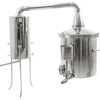 Destilační přístroj Destilační přístroj pro destilaci vody, kvasu a esenciálních olejů 80L