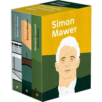 Simon Mawer box: Pražské jaro, Skleněný pokoj, Mendelův trpaslík - Simon Mawer (2019, pevná s přebalem lesklá, box 1-3)