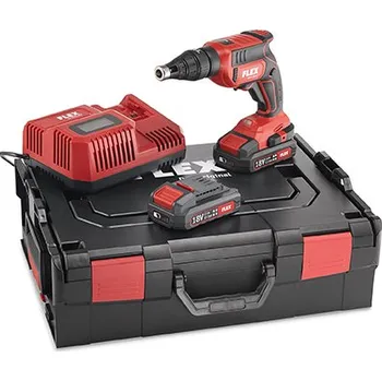 FLEX das Original DW 45 18.0-EC/2.5 Set Aku-stavební šroubovák 18,0 V FLEX – Aku šroubovák na sádrokarton 467146