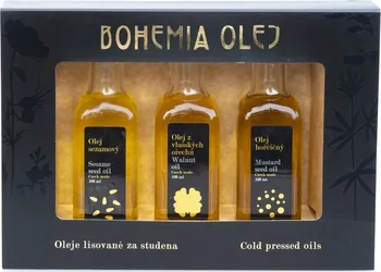 Rostlinný olej Bohemia olej hořčičný + vlašský + sezamový 300 ml