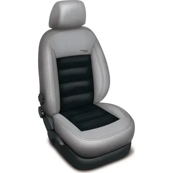 Potah sedadla Automega Authentic Leather Ford C-Max II 2011- 5 míst šedočerné