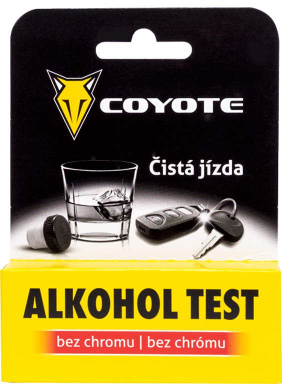 Alkohol test 1ks od 32 Kč 