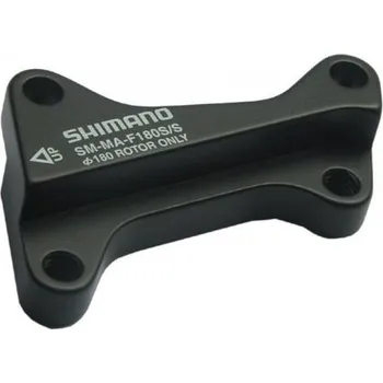 Brzda na kolo Shimano adapter přední IS 180 mm (černá)