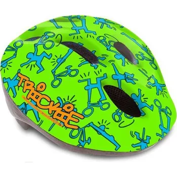 Cyklistická přilba Author přilba Trickie 153 (zelená/modrá)