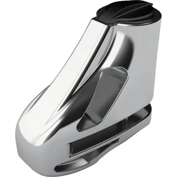 Zámek na kolo Magnum diskový zámek 5.5 mm s pouzdrem (chrom)