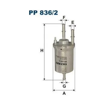 Palivový filtr Palivový filtr Filtron PP 836/2