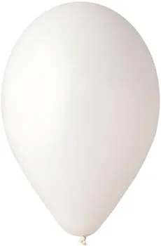 Balónek Gemar Balloons Nafukovací kulatý balónek 28/90 cm bílý