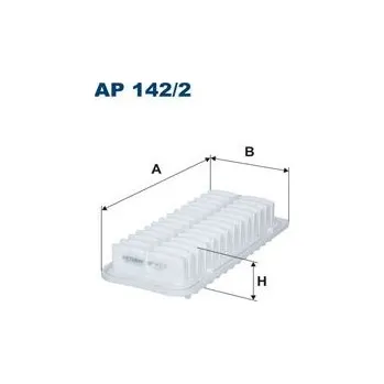 Vzduchový filtr Vzduchový filtr Filtron AP 142/2