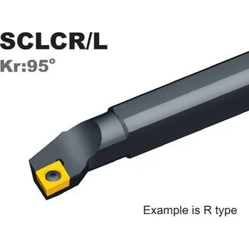 Pracovní nůž CeraTec-Tools S08K-SCLCR/L06 - LEVÁ