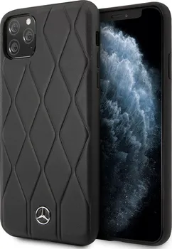 Pouzdro na mobilní telefon Mercedes-Benz HC Quilted Cover pro iPhone 11 Pro černý