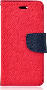 Pouzdro na mobilní telefon Forcell Fancy Book pro Huawei P9 Lite 2017/Honor 8 Lite červené