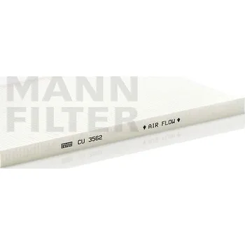 Kabinový filtr Kabinový filtr Mann-Filter CU 3562