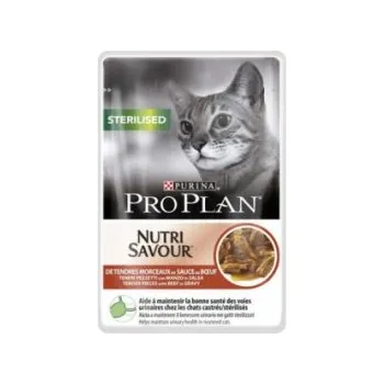 Pro kočku PRO PLAN Cat kaps. Sterilised Beef 85 g