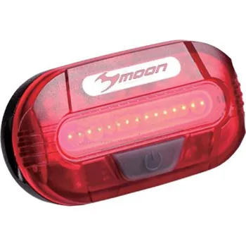 Cyklosvítilna Moon světlo zadní MOON LUNAR černé