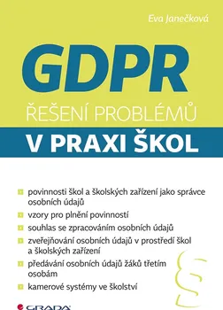 GDPR: Řešení problémů v praxi škol - Eva Janečková (2020, brožovaná)