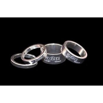 Představec na kolo A2Z sada podložek AD-181 1-1/8' (stříbrná)