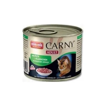 Krmivo pro kočku Animonda Carny cat konz. - krůtí + králík 200 g