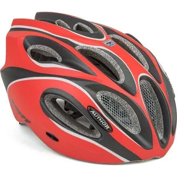 Komponent pro jízdní kolo Author přilba Skiff Inmold 172 (červená/černá)